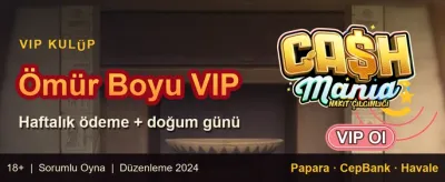 Haftalık VIP Geri Ödeme promotion banner